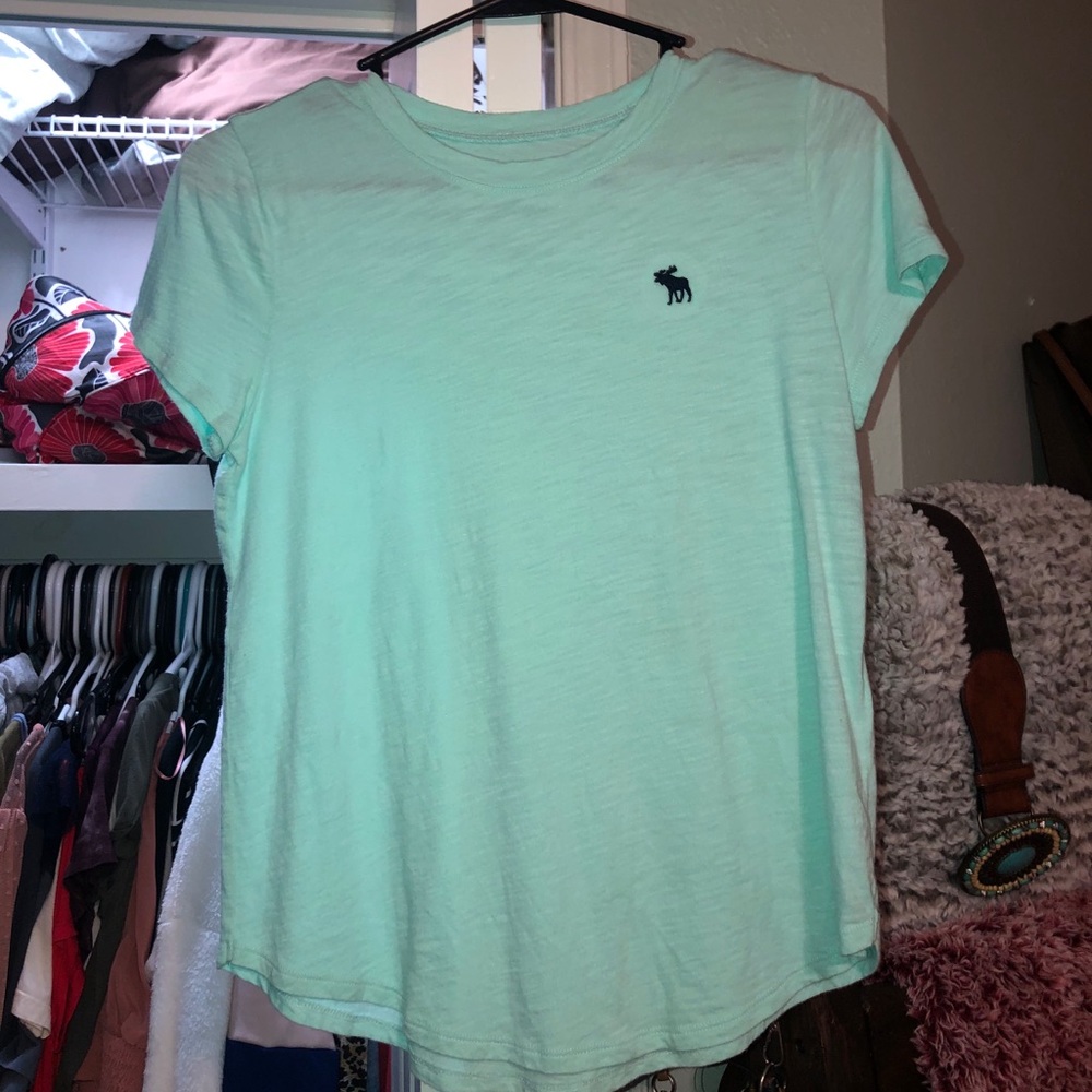 Blue Abercrombie tee